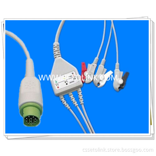 Siemens Sirecust 341/610 Patient Monitor ECG Cable